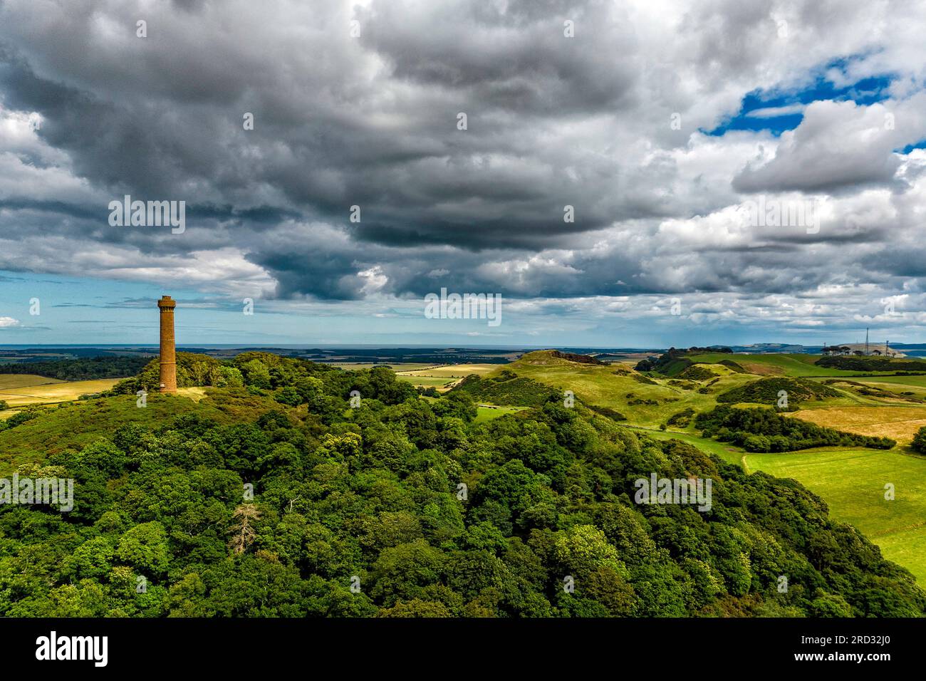 Hopetoun Monument, Haddington, Schottland, Großbritannien Stockfoto