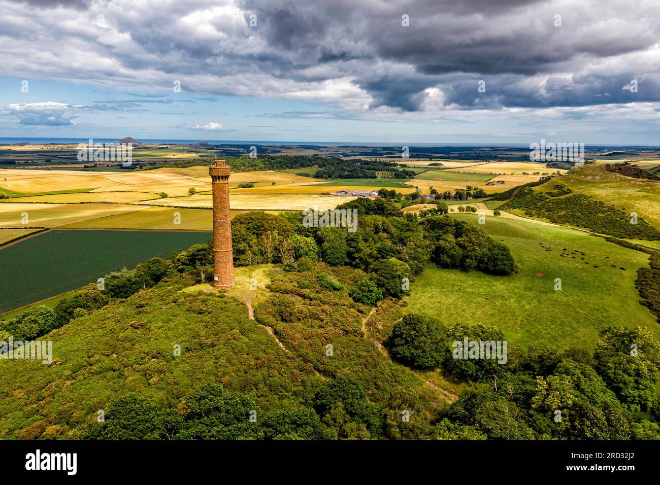 Hopetoun Monument, Haddington, Schottland, Großbritannien Stockfoto