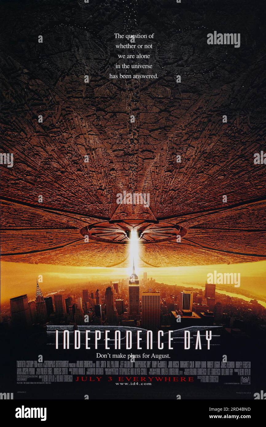 Independence Day-Plakat Stockfoto