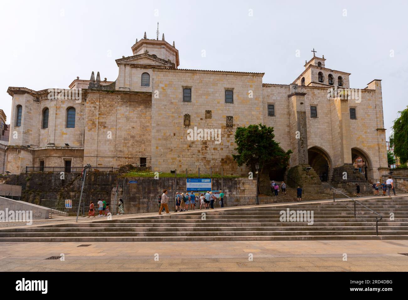 Kathedrale von Nuestra Senióra de la Asuncion de Santander, Kantabrien, Spanien. Stockfoto