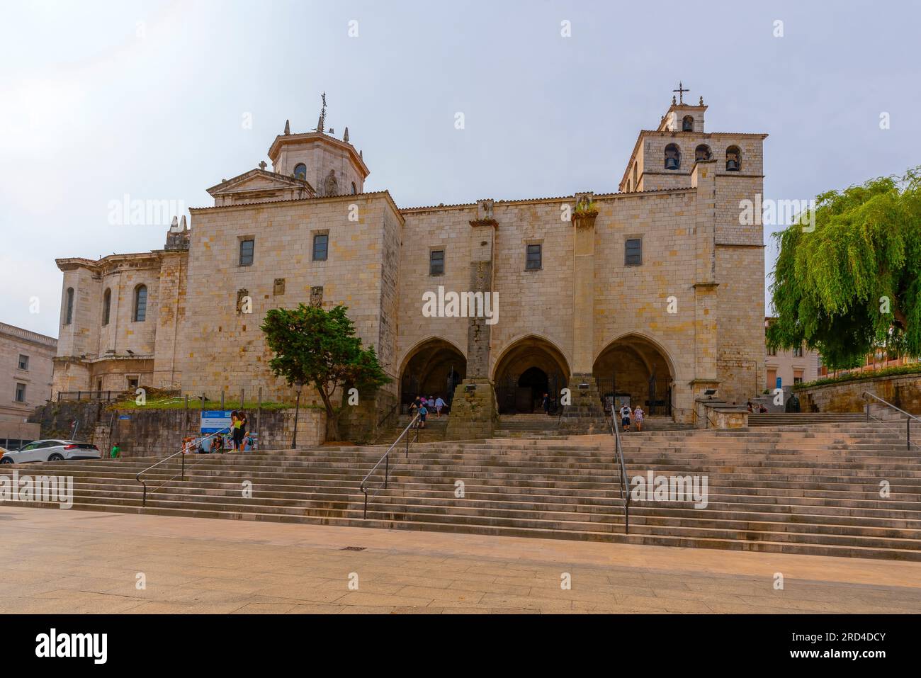 Kathedrale von Nuestra Senióra de la Asuncion de Santander, Kantabrien, Spanien. Stockfoto