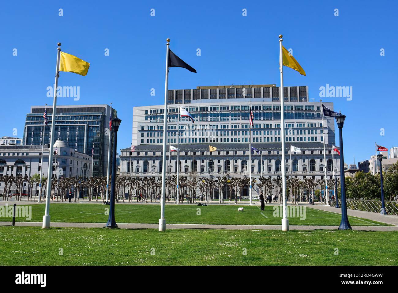 Earl Warren Building, Supreme Court of California, San Francisco, Kalifornien, USA, Nordamerika Stockfoto