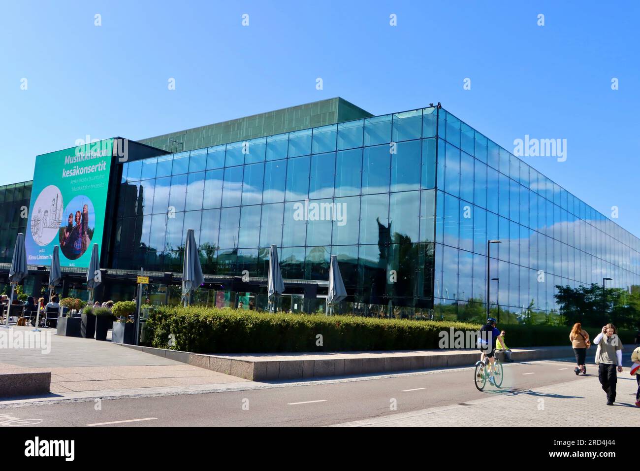Helsingin Musiikkitalo, Helsinki Music Center im Zentrum von Helsinki, Finnland Stockfoto