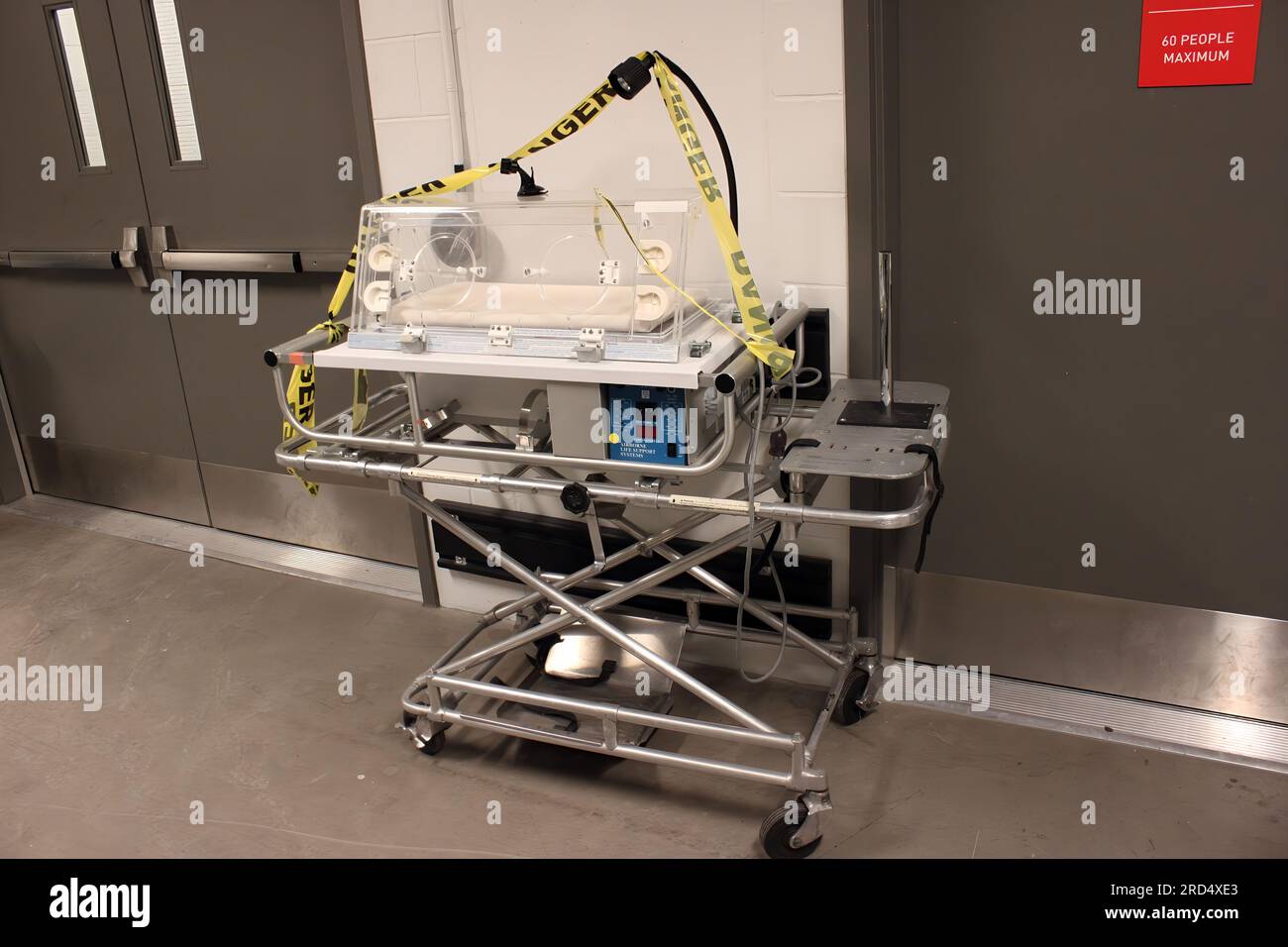 Human Baby Inkubator im Krankenhaus Geburtshaus Stockfoto