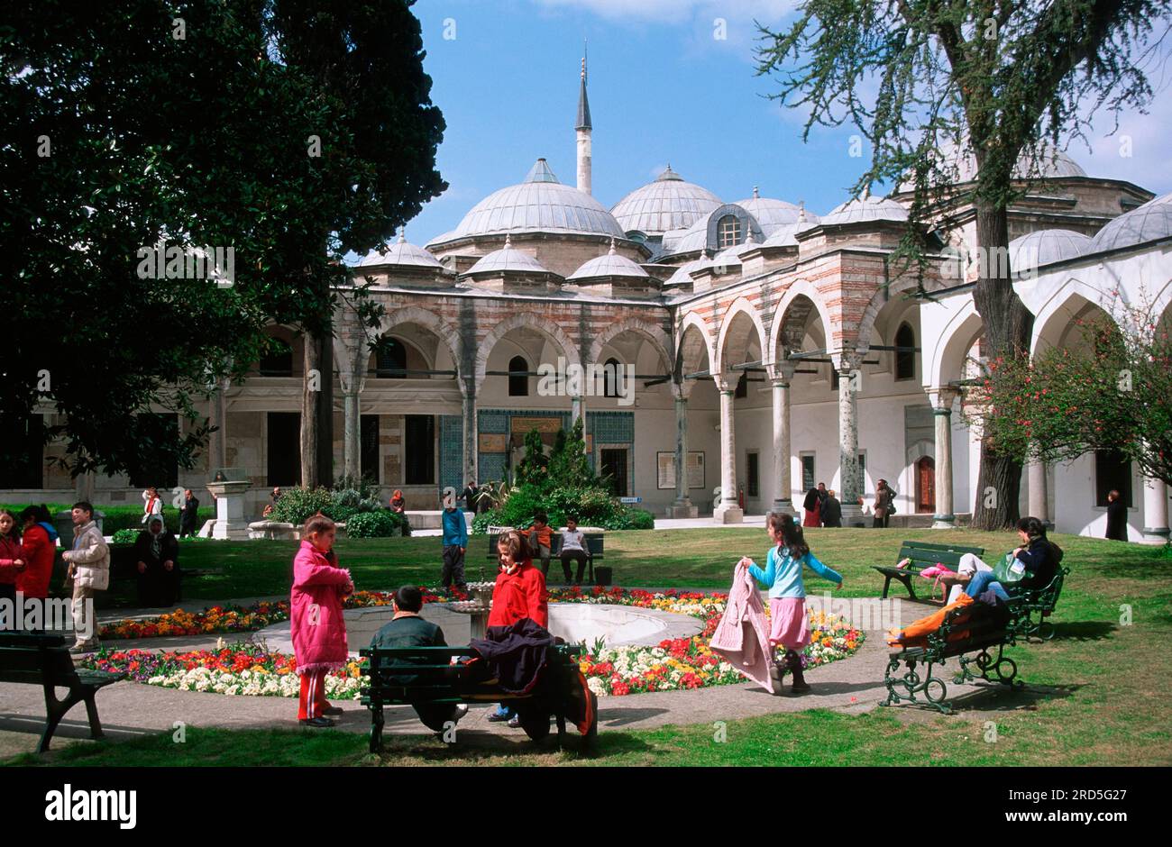 Dritter Gerichtshof, Topkapi-Palast, Istanbul, Türkei Stockfoto