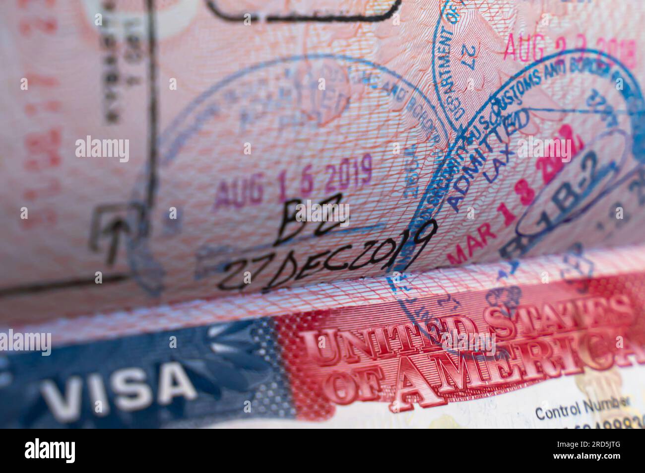 Braucht Man Ein Visum Für Amerika www.alamy.de