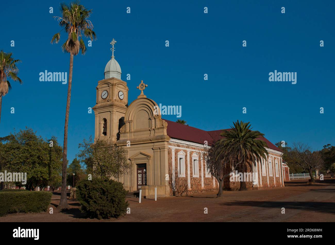 Gegründet 1847, 132 km nördlich von Perth, der spanischen Missionsstadt New Norcia in Westaustralien Stockfoto