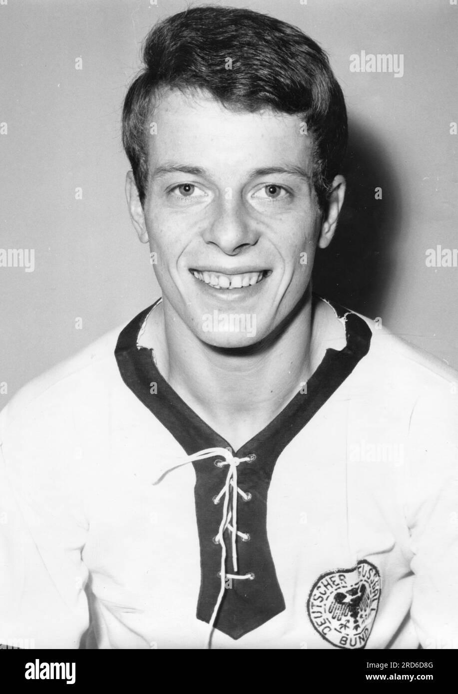 Wimmer, Herbert „Hacki“, * 9.11.1944, deutscher Fußballspieler, Mittelfeldspieler der deutschen Nationalmannschaft, ZUSÄTZLICHE-RECHTE-FREIGABE-INFO-NICHT-VERFÜGBAR Stockfoto