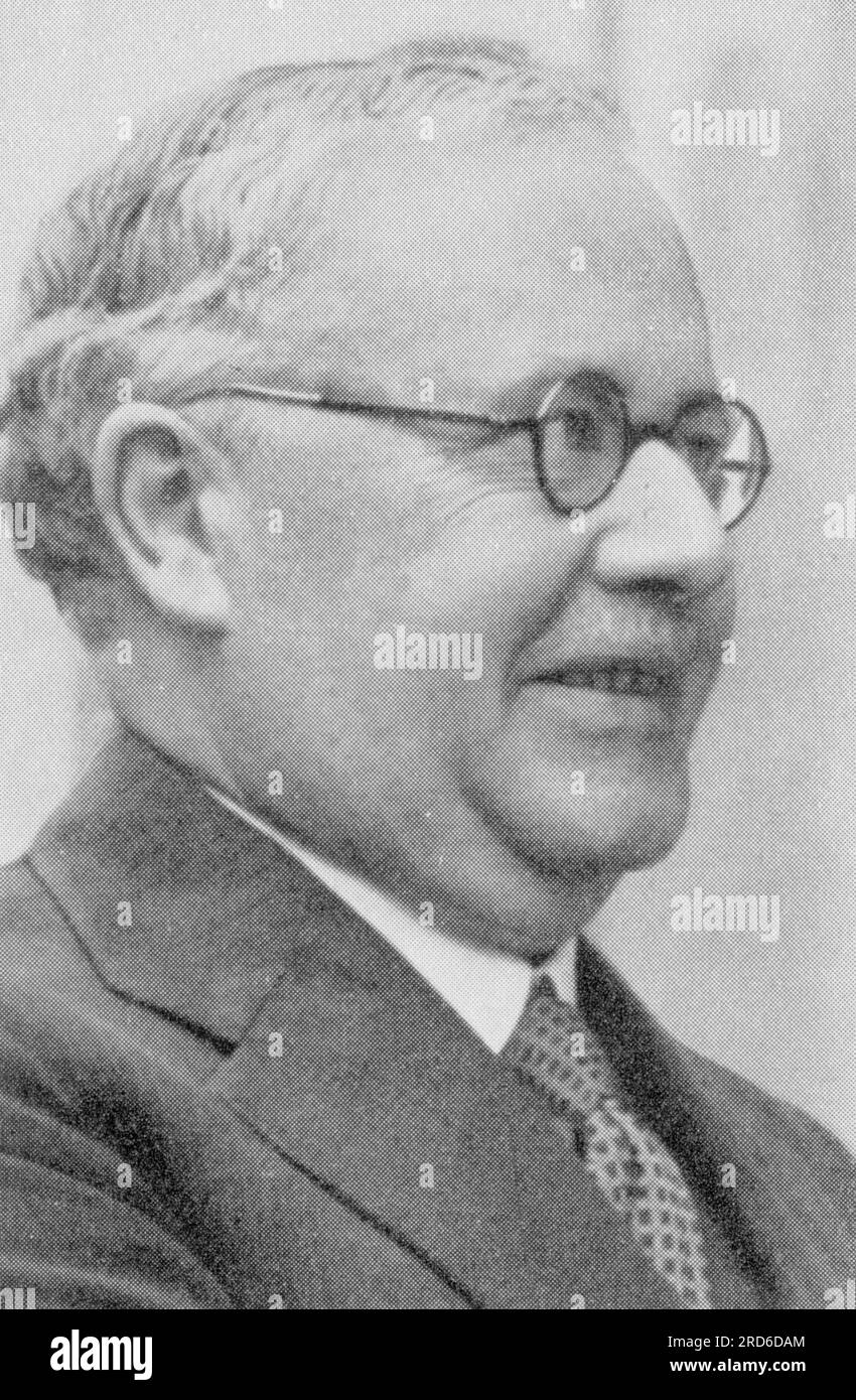 Wood, Kingsley, Sir, 19.8.1881 - 21,9.1943, britischer Politiker (Cons.), ADDITIONAL-RIGHTS-CLEARANCE-INFO-NOT-AVAILABLE Stockfoto