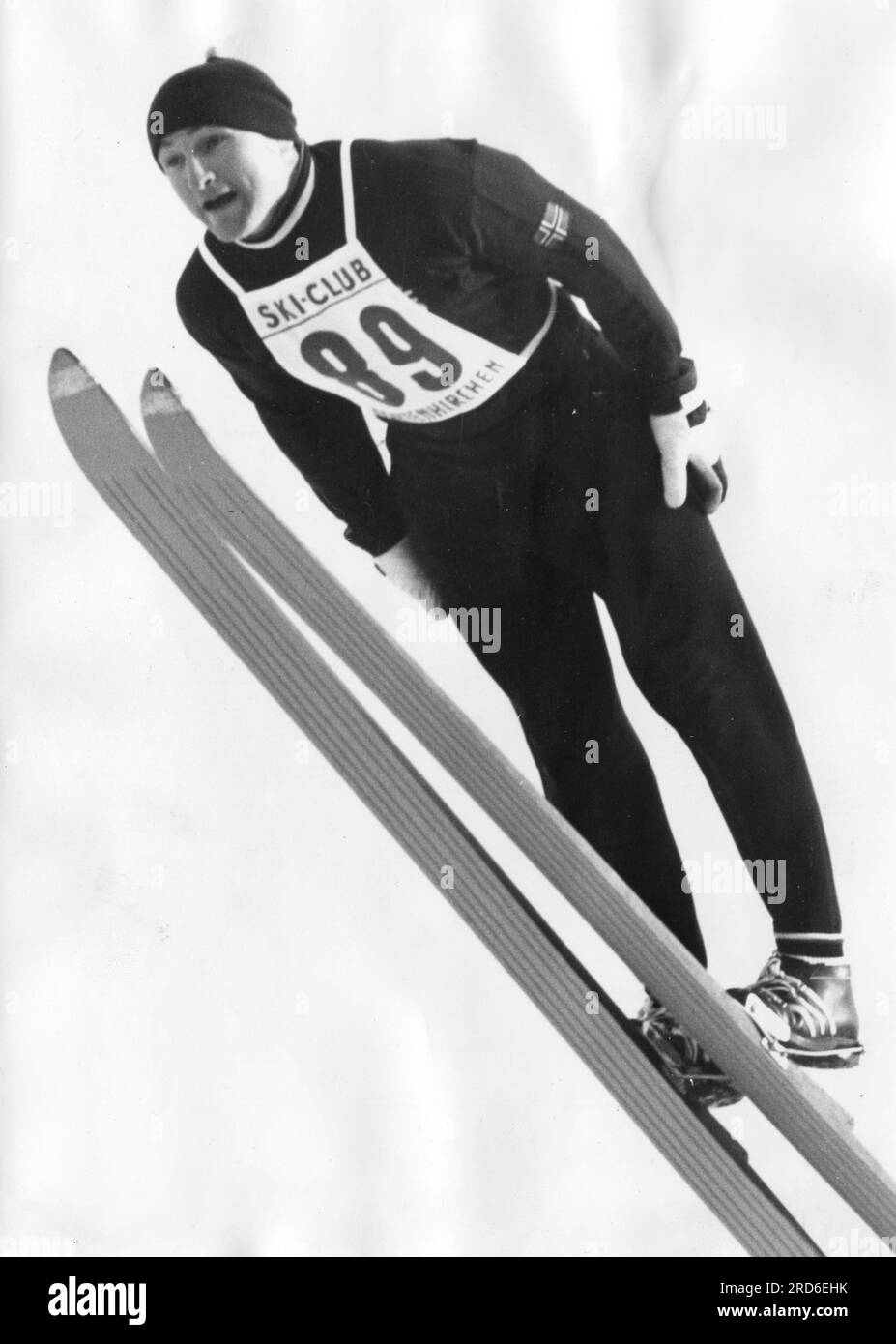 Wirkola, Bjoern, * 4,8.1943, Norwegischer Skispringer, ADDITIONAL-RIGHTS-CLEARANCE-INFO-NOT-AVAILABLE Stockfoto