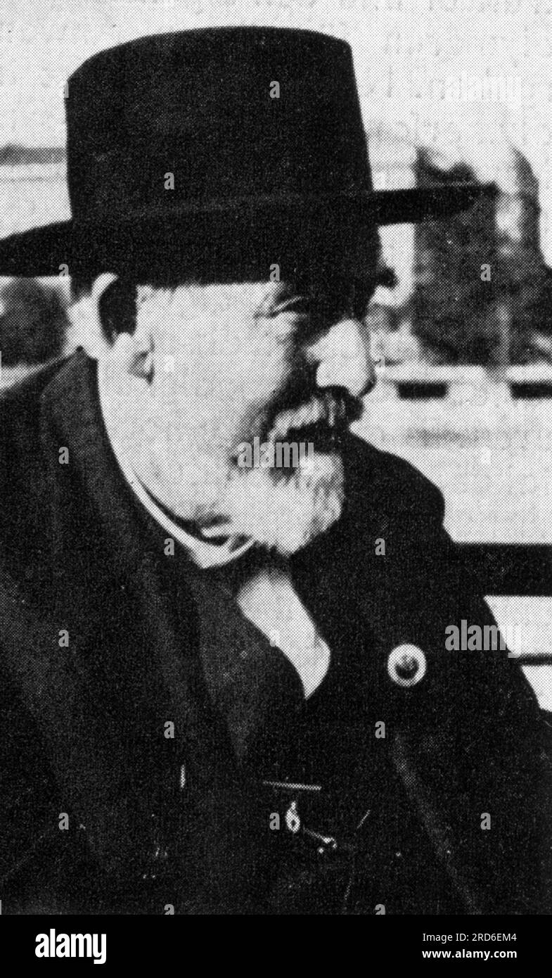 Wolf, Max, 21.6.1863 - 3.10.1932, deutscher Astronom, 1920er, ADDITIONAL-RIGHTS-CLEARANCE-INFO-NOT-AVAILABLE Stockfoto