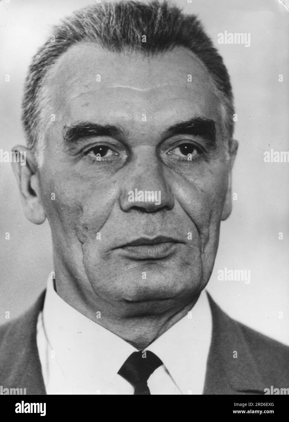 Wronski, Stanislav, 17.6.1916 - 13.11.2003, polnischer Politiker (PVAP) und Historiker, ADDITIONAL-RIGHTS-CLEARANCE-INFO-NOT-AVAILABLE Stockfoto