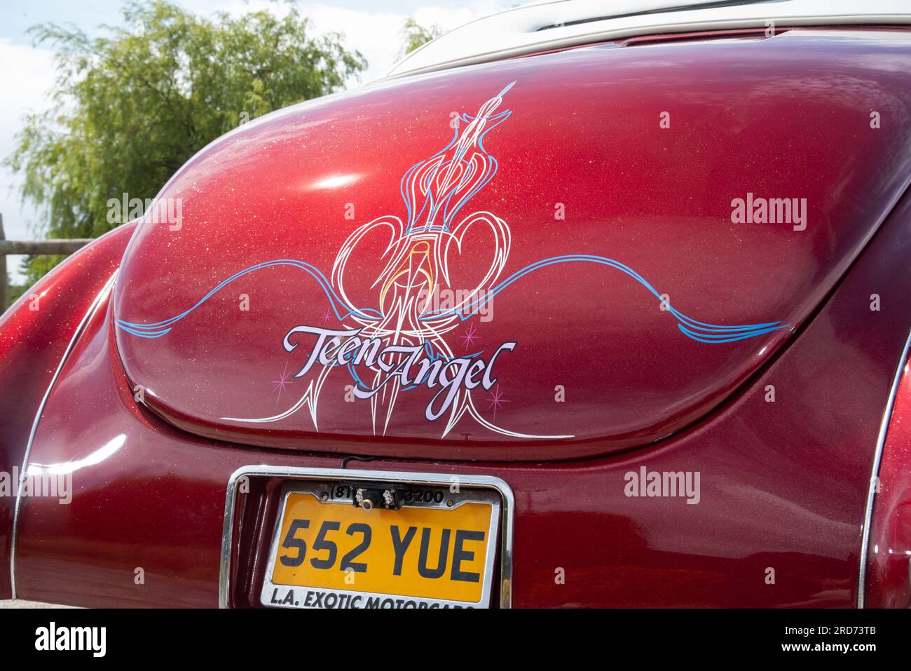 George Barris baute 1937 Ford „Teen Angel“ in den 60er Jahren Stockfoto