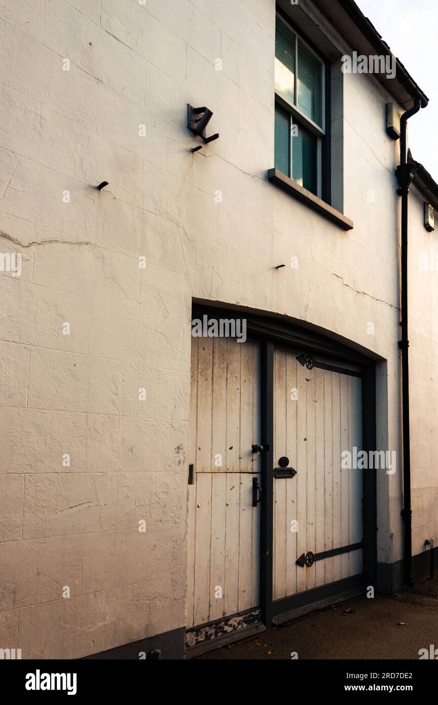 Ein altes Gebäude auf der High Street, Lydd, Kent, England Stockfoto