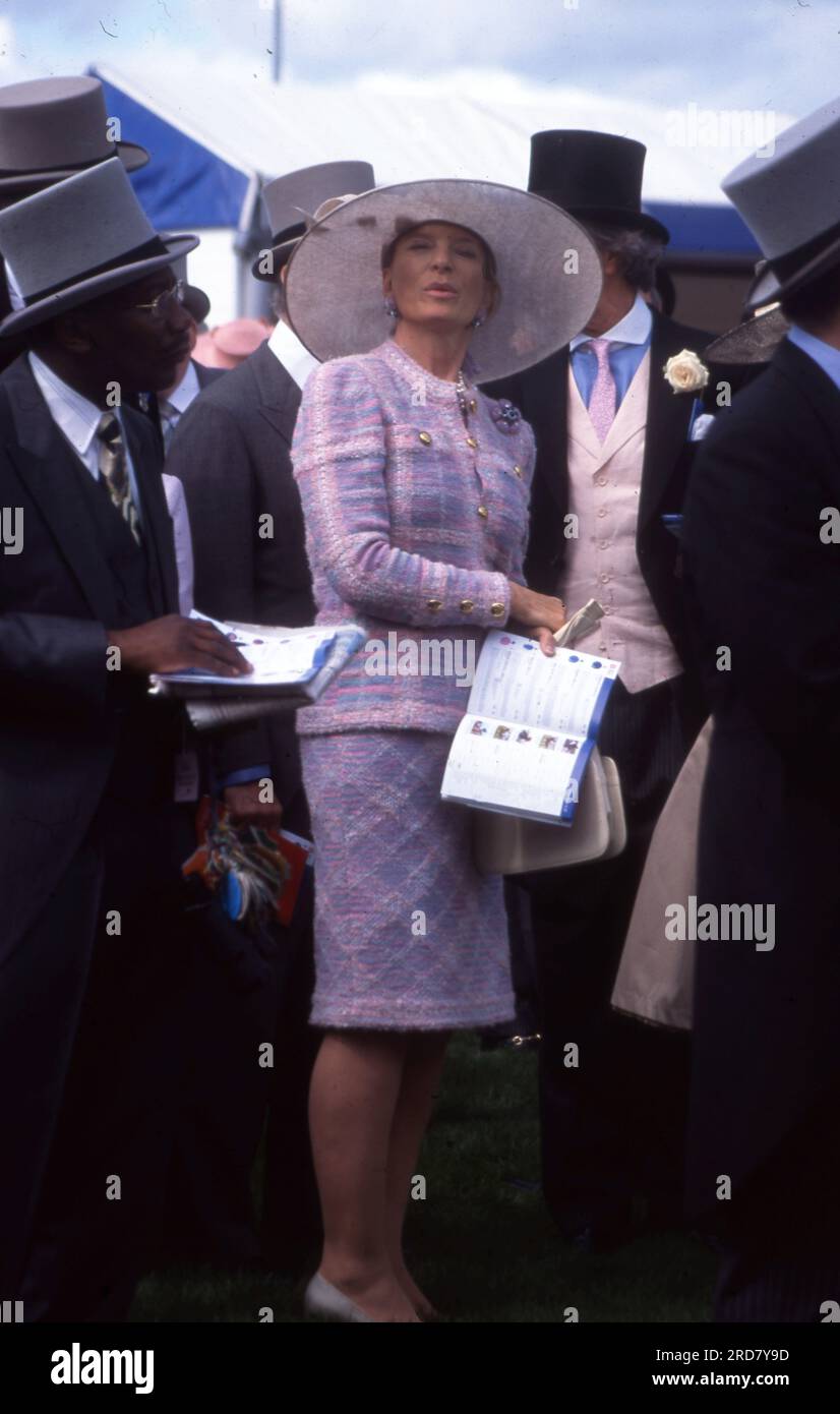 Prinzessin Michael of Kent im Derby, Epsom 4. Juni 2005 Foto vom Henshaw Archive Stockfoto