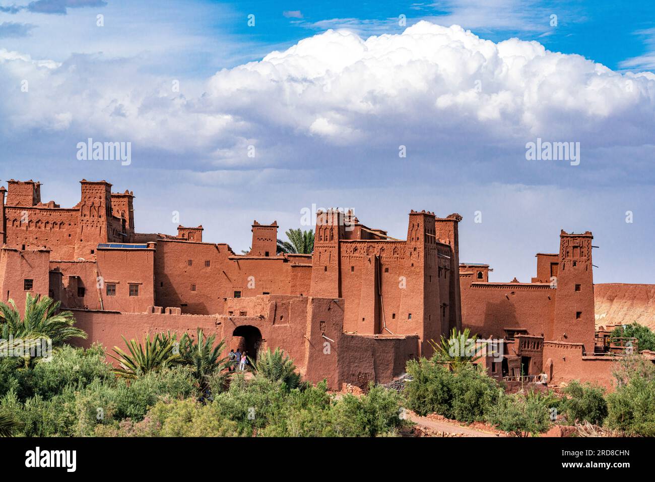 Alte Festung (Ksar), Ait Ben Haddou, UNESCO-Weltkulturerbe, Provinz Ouarzazate, Marokko, Nordafrika, Afrika Stockfoto
