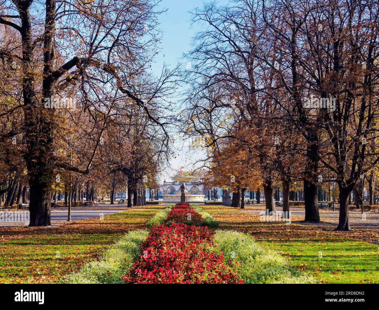 Sächsischer Garten, Warschau, Woiwodschaft Masowien, Polen, Europa Stockfoto