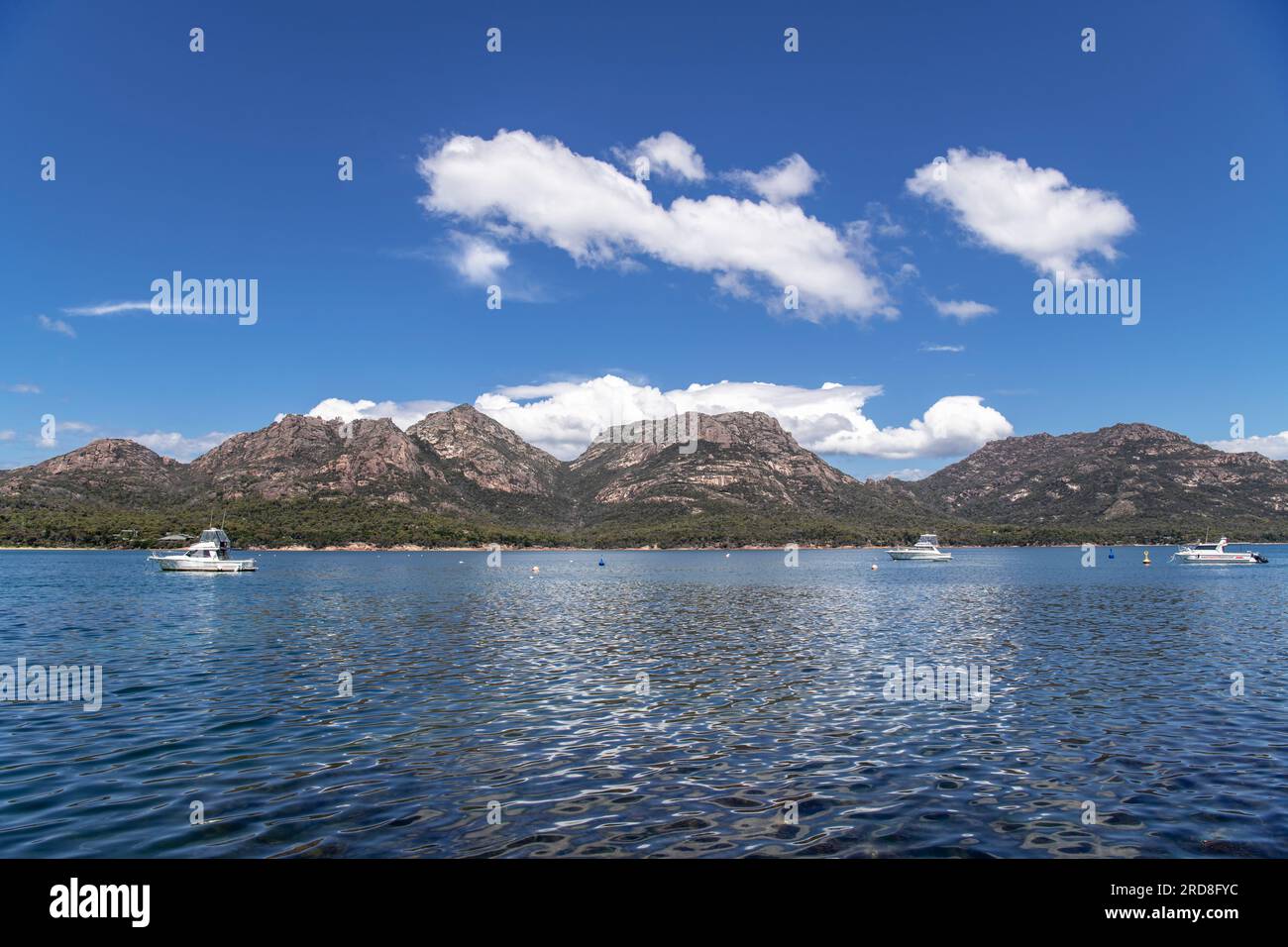 Feycinet Halbinsel Tasmanien Australien Stockfoto