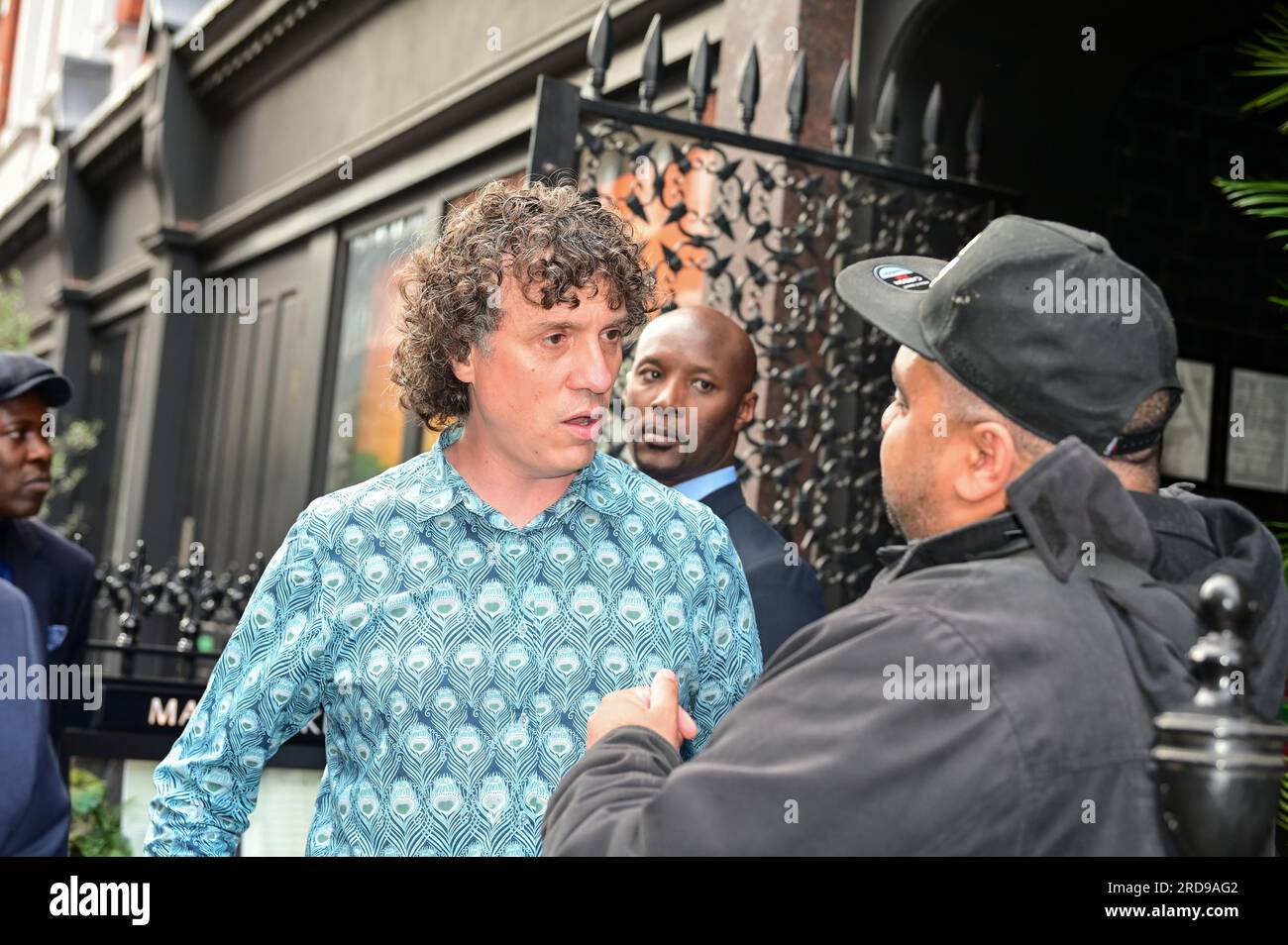 Darragh Ennis nimmt an der ITV Summer Party im Mandrake Hotel in London Teil. Am 19. Juli 2023. Kredit: Siehe Li/Picture Capital/Alamy Live News Stockfoto