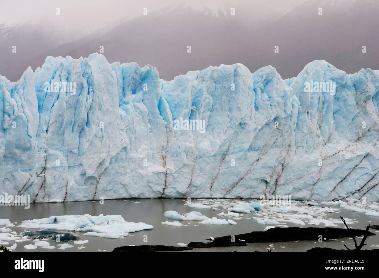 Perito-Moreno-Gletscher im Los Glaciares-Nationalpark, Argentinien, Südamerika Stockfoto