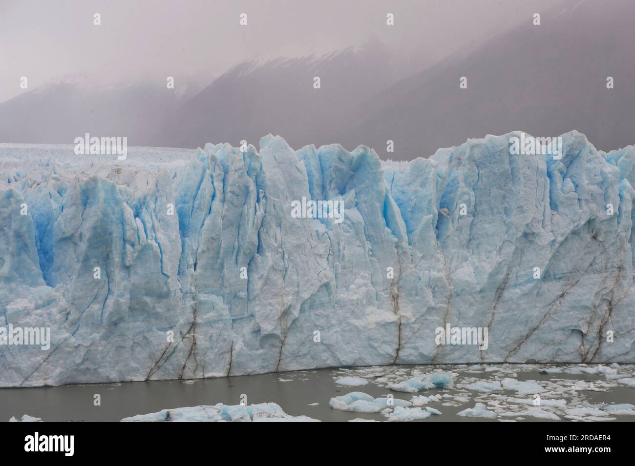 Perito-Moreno-Gletscher im Los Glaciares-Nationalpark, Argentinien, Südamerika Stockfoto