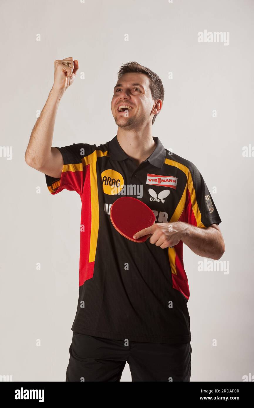 Timo Boll Tischtennis Stockfoto