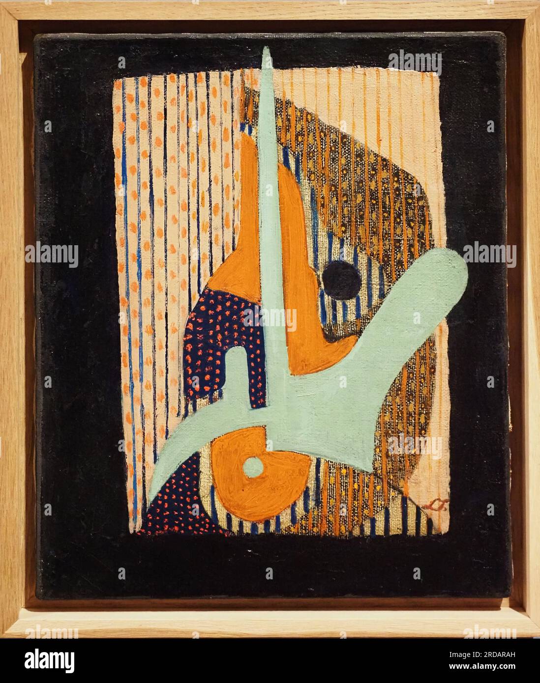 Abstrakte Zusammensetzung, Öl und Segeltuch, 1933. Erstellt: Lajos Tihanyi, Budapest 1885 - 1938 Paris Stockfoto