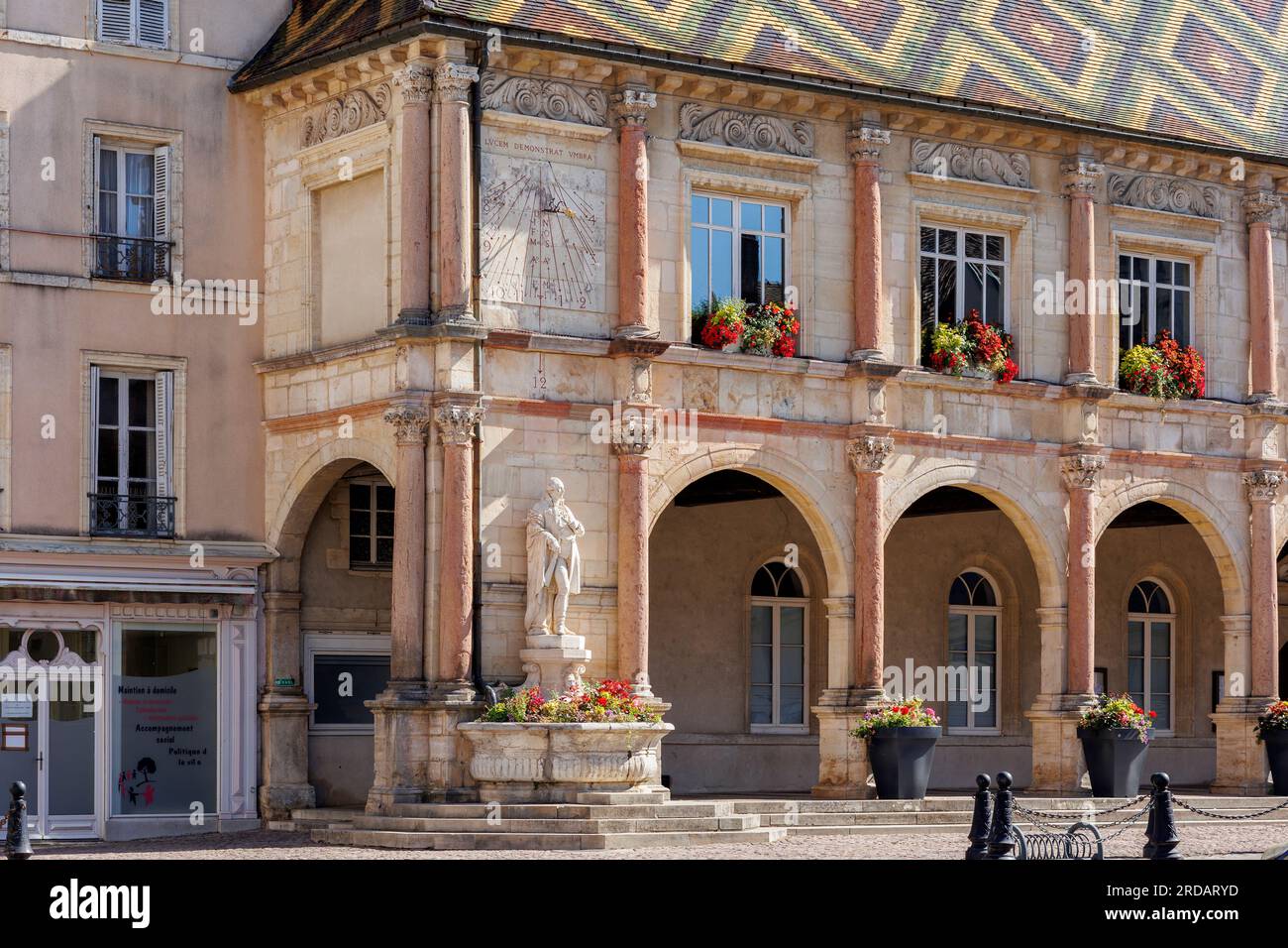 Mairie de Gray, Gray Vesoul Haute-Saone Bourgogne-Franche-Comte Frankreich Stockfoto