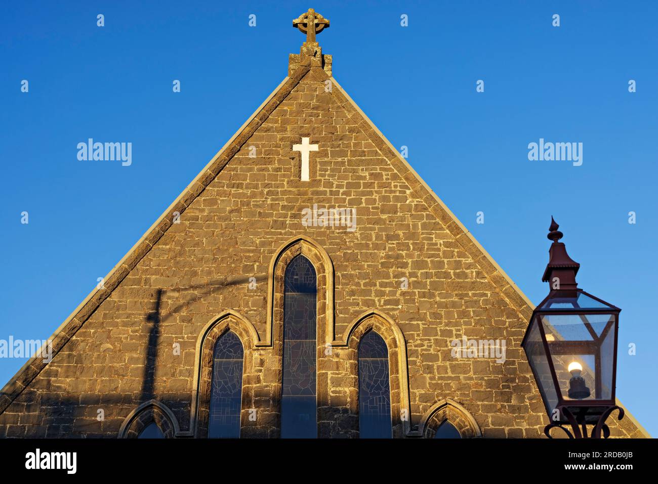 Ballarat Australien / die Kathedrale von Christus, dem König in der anglikanischen Diözese von Ballarat. Stockfoto