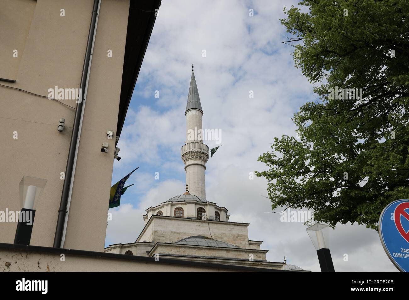 Ferhadija-Moschee - Symbol der spirituellen Harmonie Stockfoto