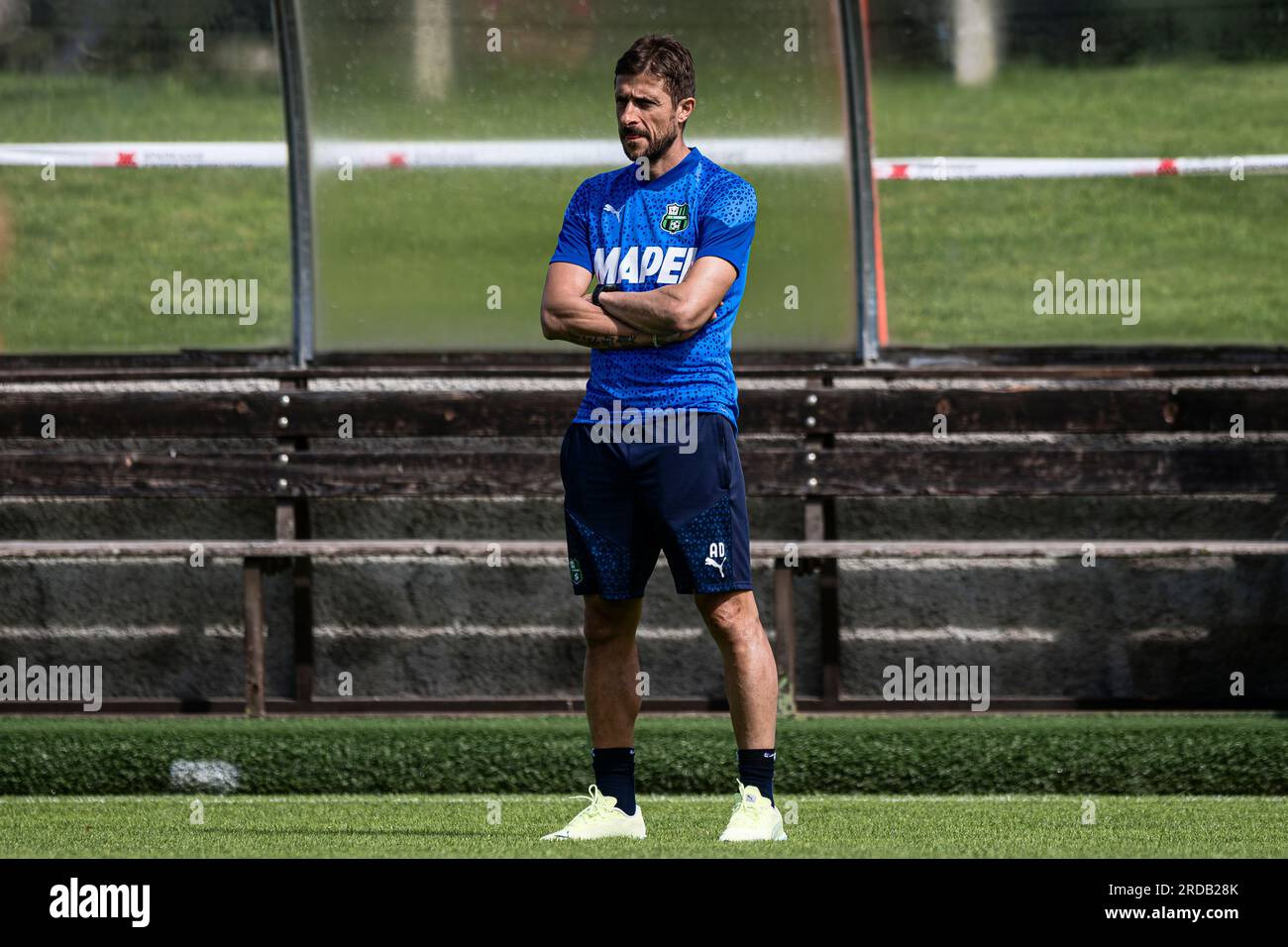 Alessio Dionisi, Cheftrainer von US Sassuolo, blickt vor dem saisonalen