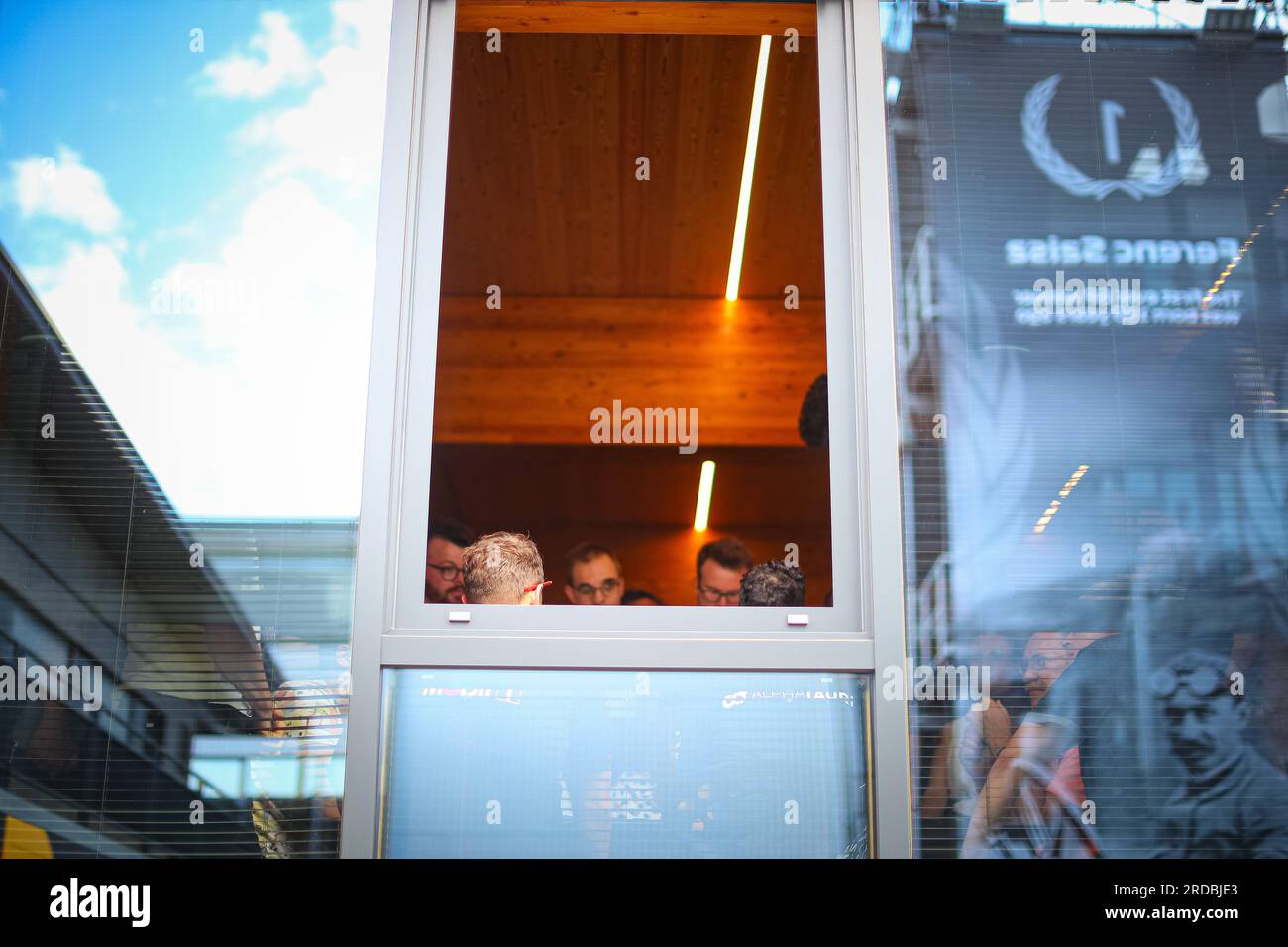 Allgemeine Atmosphäre während des ungarischen GP, Budapest, 20-23. Juli 2023, beim Hungaroring, Formel 1 Weltmeisterschaft 2023. Stockfoto