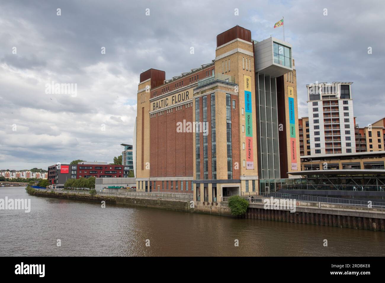 Ostsee-Börsengebäude auf der Tyne, Newcastle Stockfoto