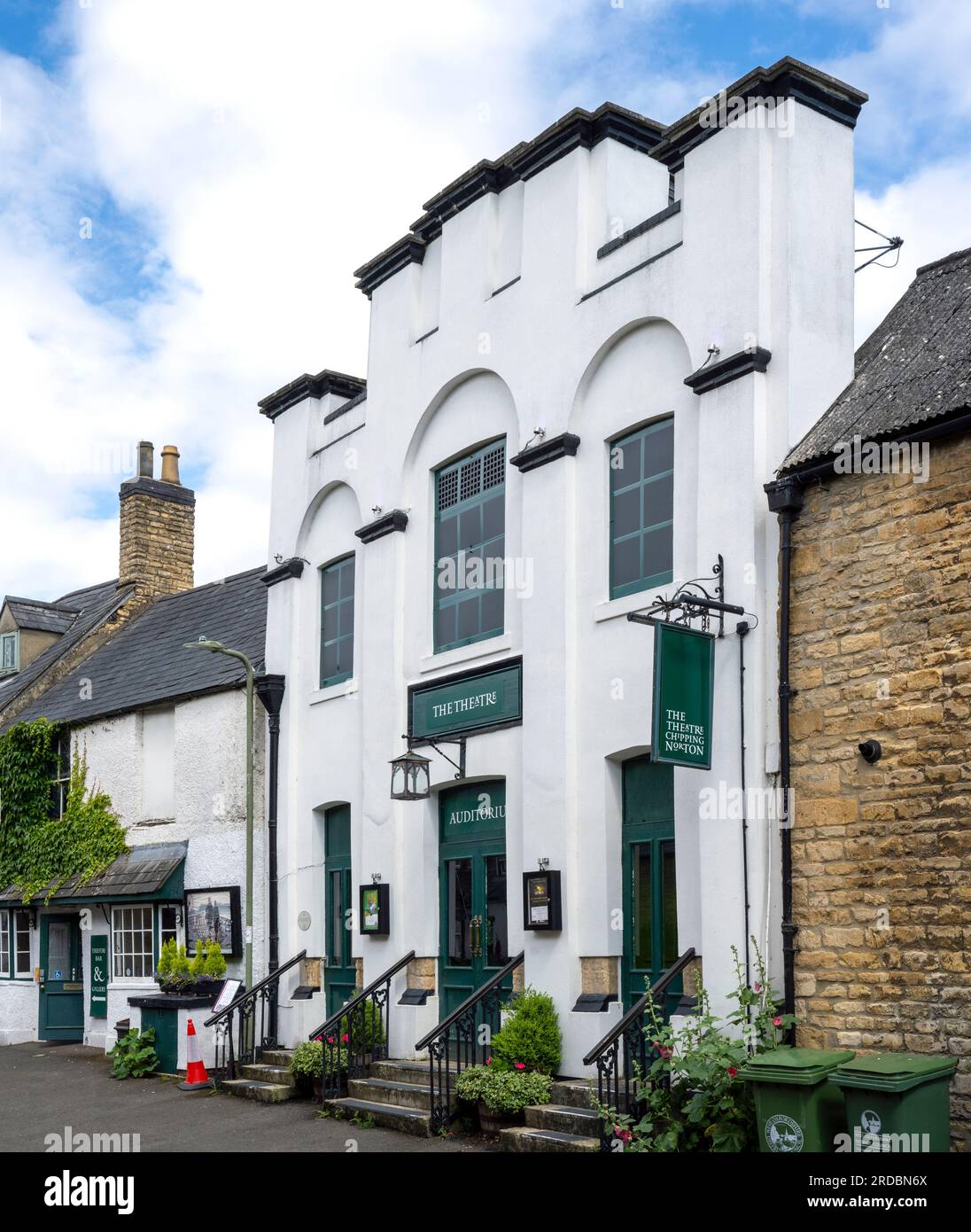 The Theatre Chipping Norton, Spring Street, Chipping Norton, Oxfordshire, England, Großbritannien ist ein Multi-Arts-Veranstaltungsort. Stockfoto