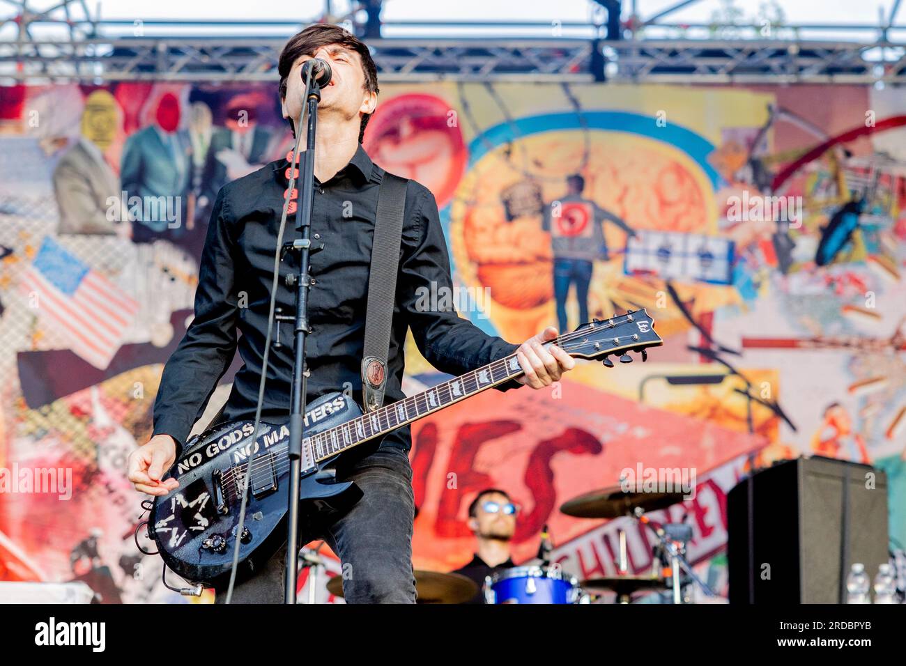 Italien 02 Juni 2023 Anti-Flag Live beim Slam Dunk Italy Festival Bellaria-Igea Marina © Andrea Ripamonti / Alamy Stockfoto