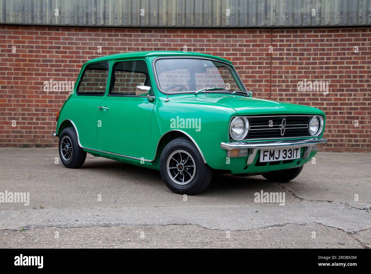 1979 Mini Clubman klassischer britischer Wagen Stockfoto