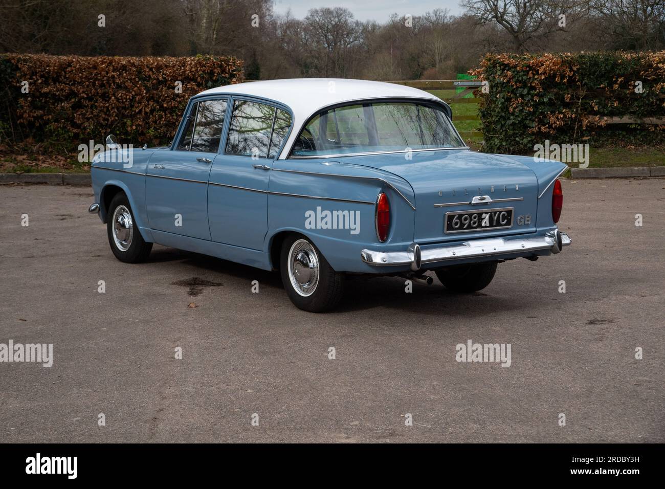 1964 Hillman Super Minx klassischer britischer Familienwagen von der Rootes Group Stockfoto