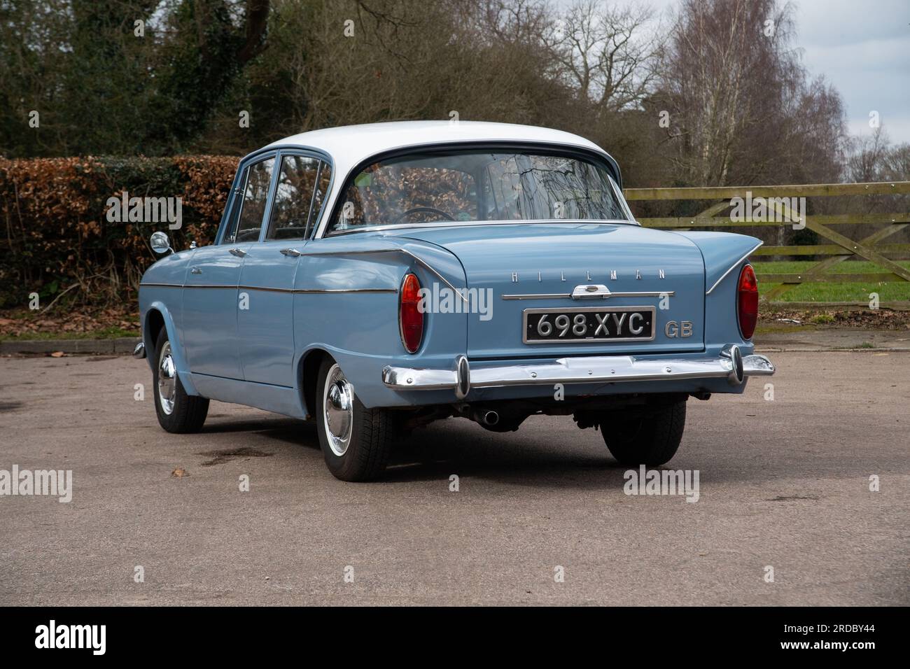 1964 Hillman Super Minx klassischer britischer Familienwagen von der Rootes Group Stockfoto