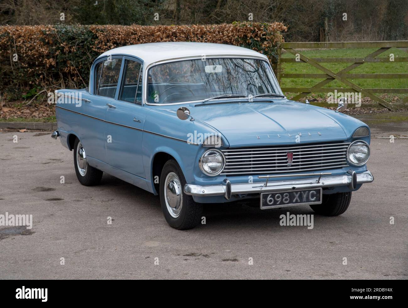 1964 Hillman Super Minx klassischer britischer Familienwagen von der Rootes Group Stockfoto