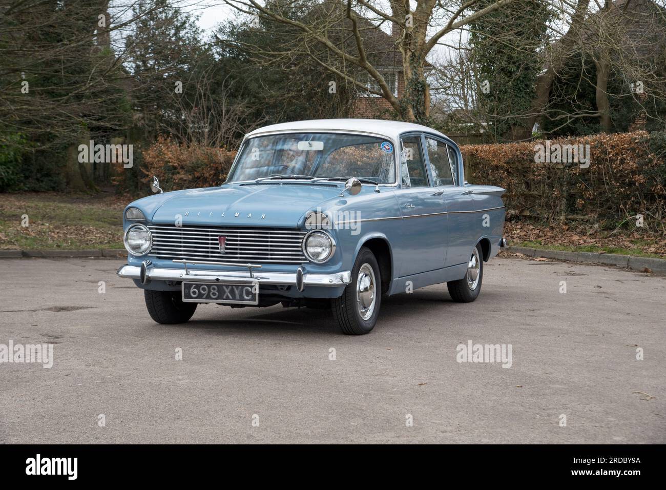 1964 Hillman Super Minx klassischer britischer Familienwagen von der Rootes Group Stockfoto