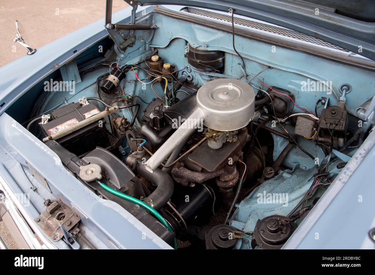 1964 Hillman Super Minx klassischer britischer Familienwagen von der Rootes Group Stockfoto