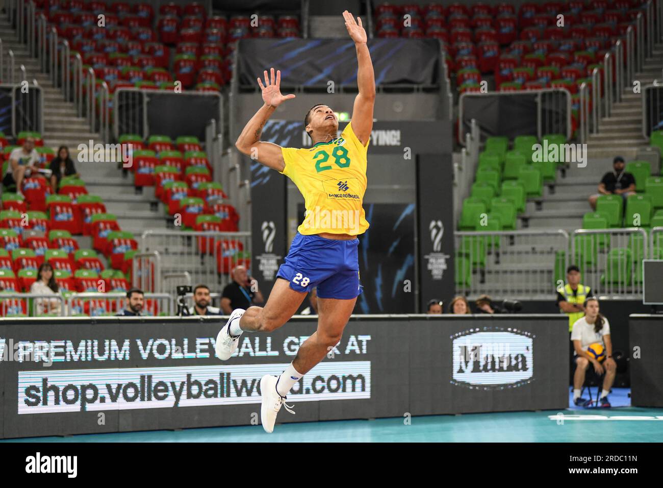 Darlan Ferreira Souza (Brasilien). Volleyball-Weltmeisterschaft 2022 Stockfoto