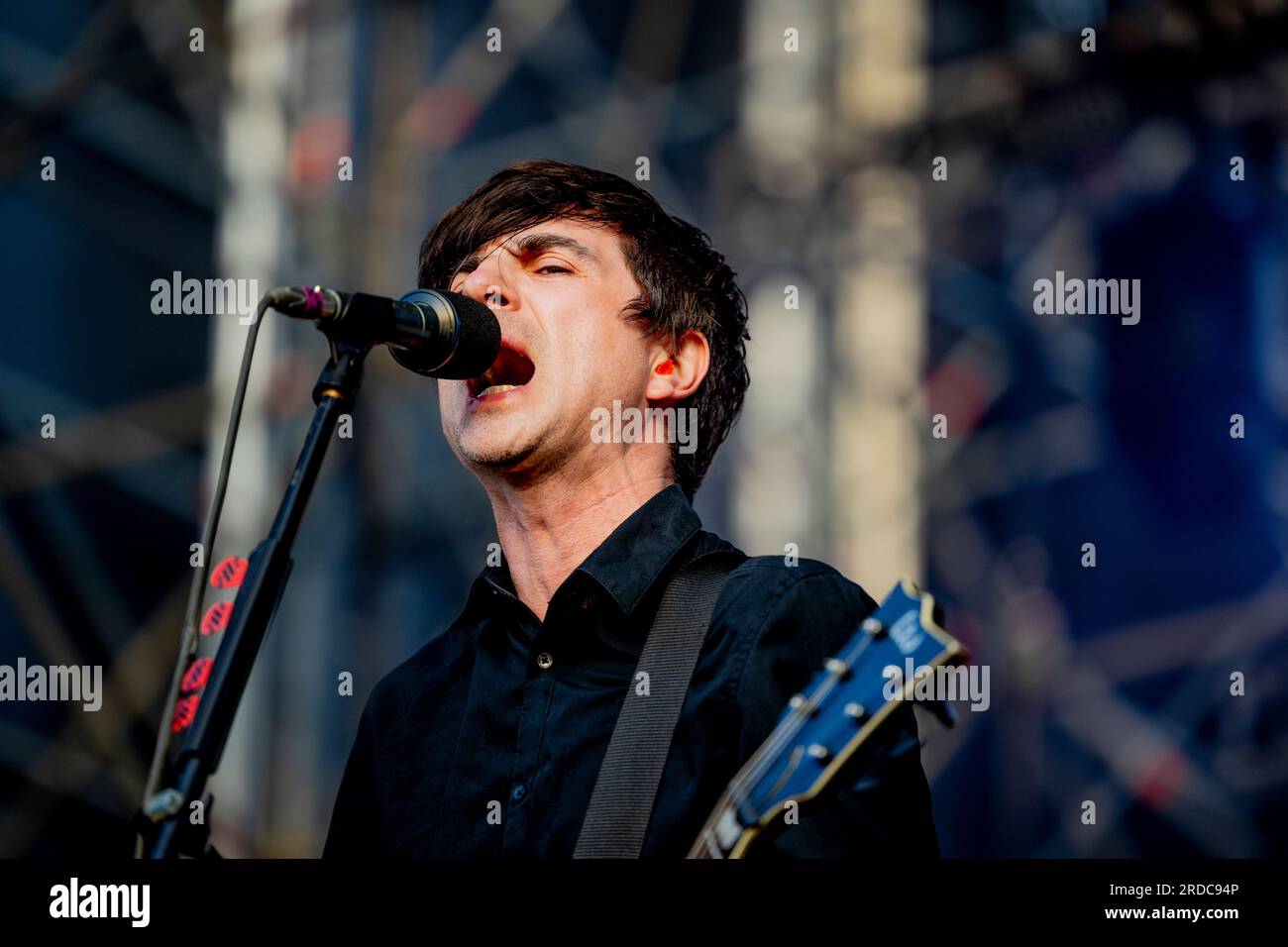 Bellaria Igea Marina, Italien. 02. Juni 2023. Anti-Flag Live-Konzert beim Slam Dunk Festival Italien in Bellaria-Igea Marina Juni 2 2023 (Foto: Andrea Ripamonti/NurPhoto) Kredit: NurPhoto SRL/Alamy Live News Stockfoto