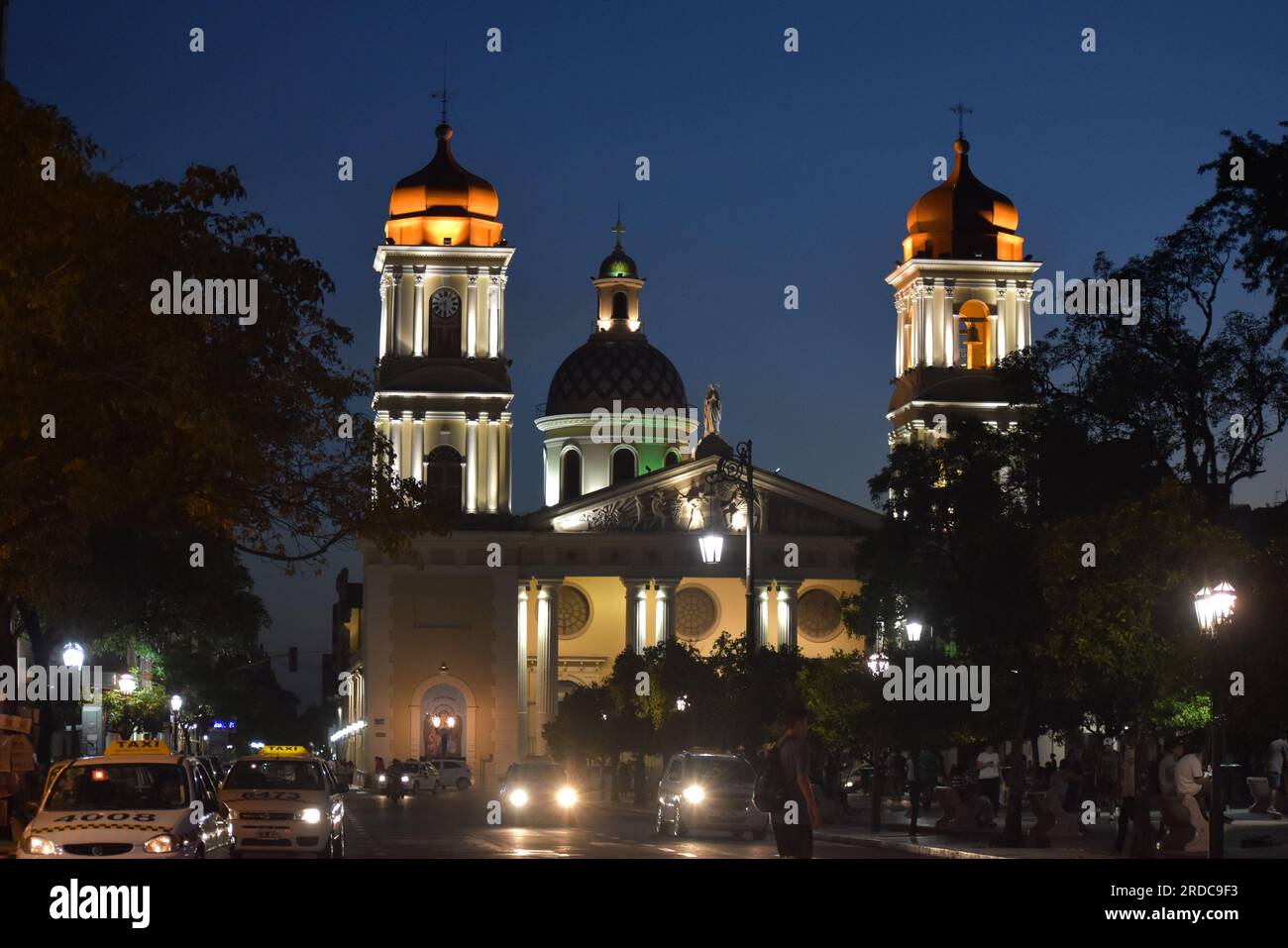 Kirche san Miguel de Tucuman Stockfoto
