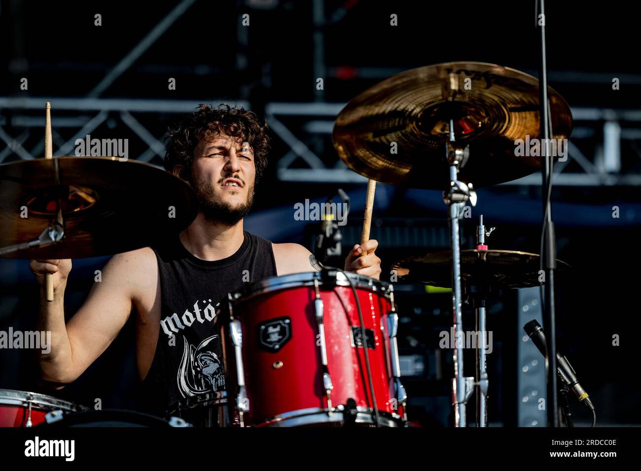 Italien 01 Juni 2023 Montag Proof Live beim Slam Dunk Italy Festival Bellaria-Igea Marina © Andrea Ripamonti / Alamy Stockfoto