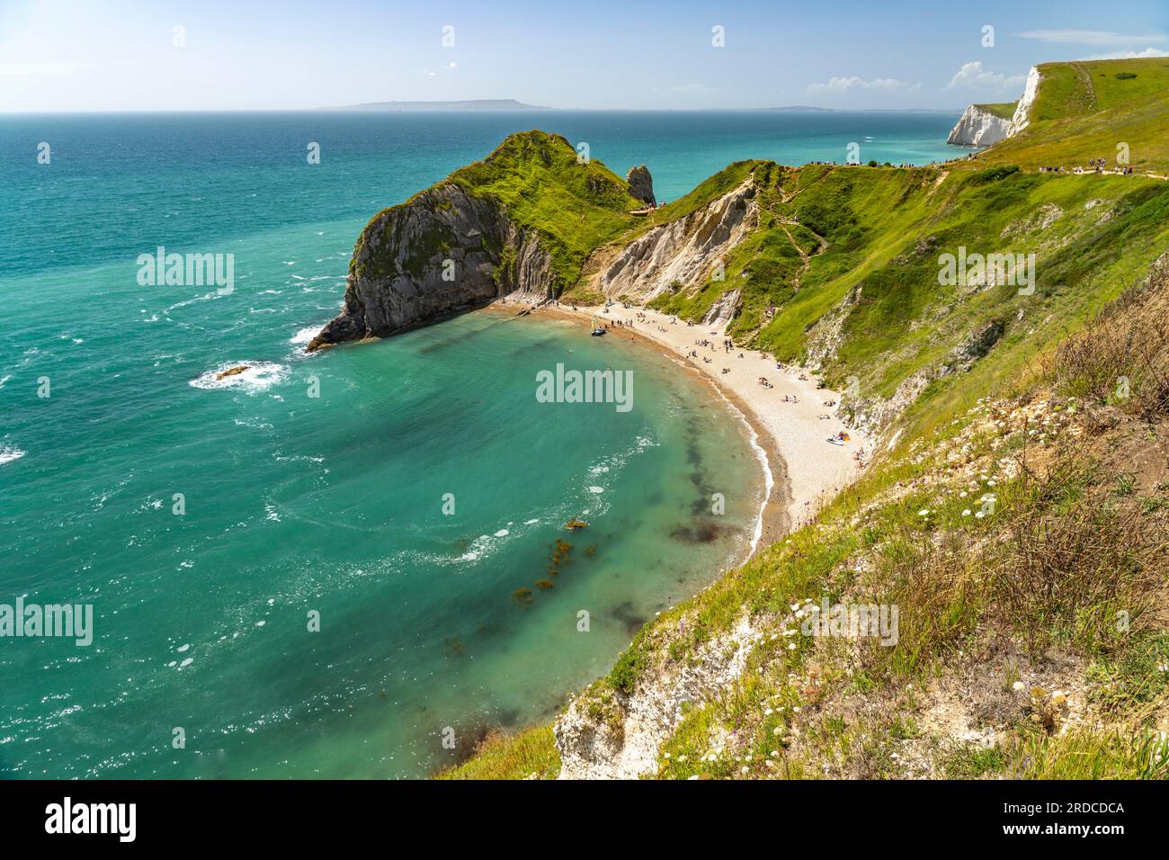 Man O'war Beach, UNESCO Weltnaturerbe Jurassic Coast, England, Großbritannien, Europa | man O'war Beach, UNESCO-Weltkulturerbe Jurassic Coast, Stockfoto