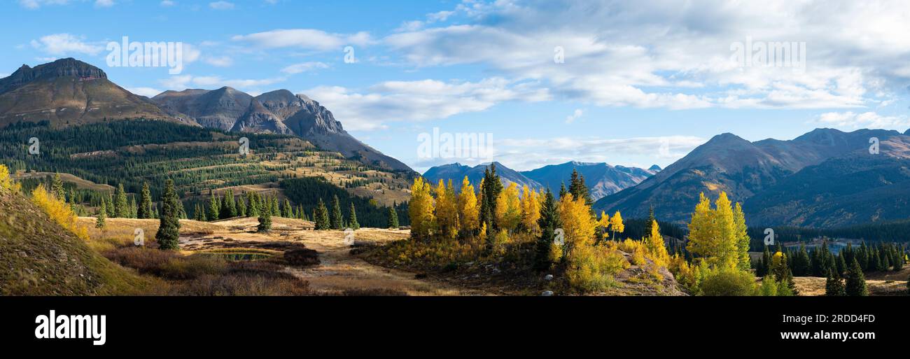 Bergkette, Colorado, USA Stockfoto