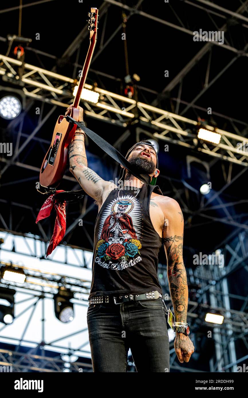 Italien 01 Juni 2023 Zebrahead Live beim Slam Dunk Italy Festival Bellaria-Igea Marina © Andrea Ripamonti / Alamy Stockfoto