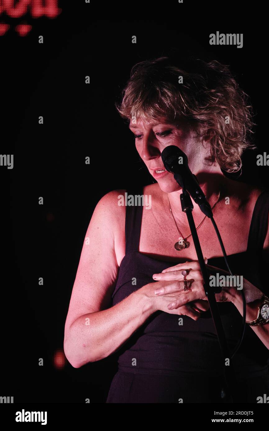 Clamores Concert Hall, Madrid, Spanien. 20. Juli 2023. Martha Wainwright im Konzert. Kredit: EnriquePSans/Alamy Live News Stockfoto