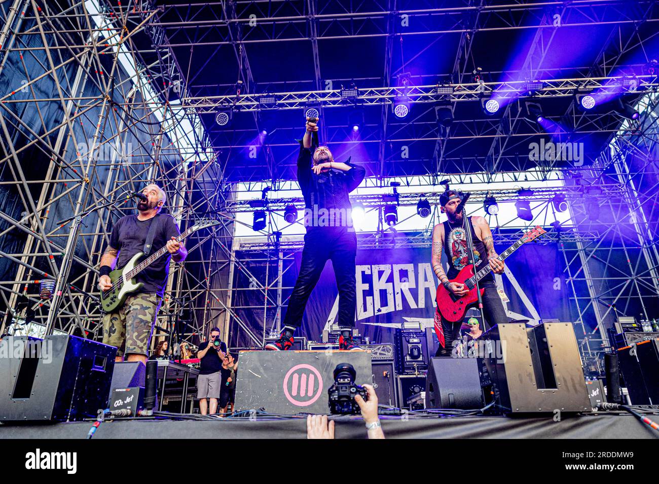 Italien 01 Juni 2023 Zebrahead Live beim Slam Dunk Italy Festival Bellaria-Igea Marina © Andrea Ripamonti / Alamy Stockfoto